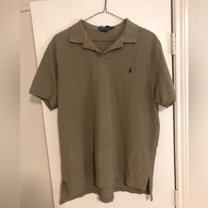 Brown Ralph Lauren polo